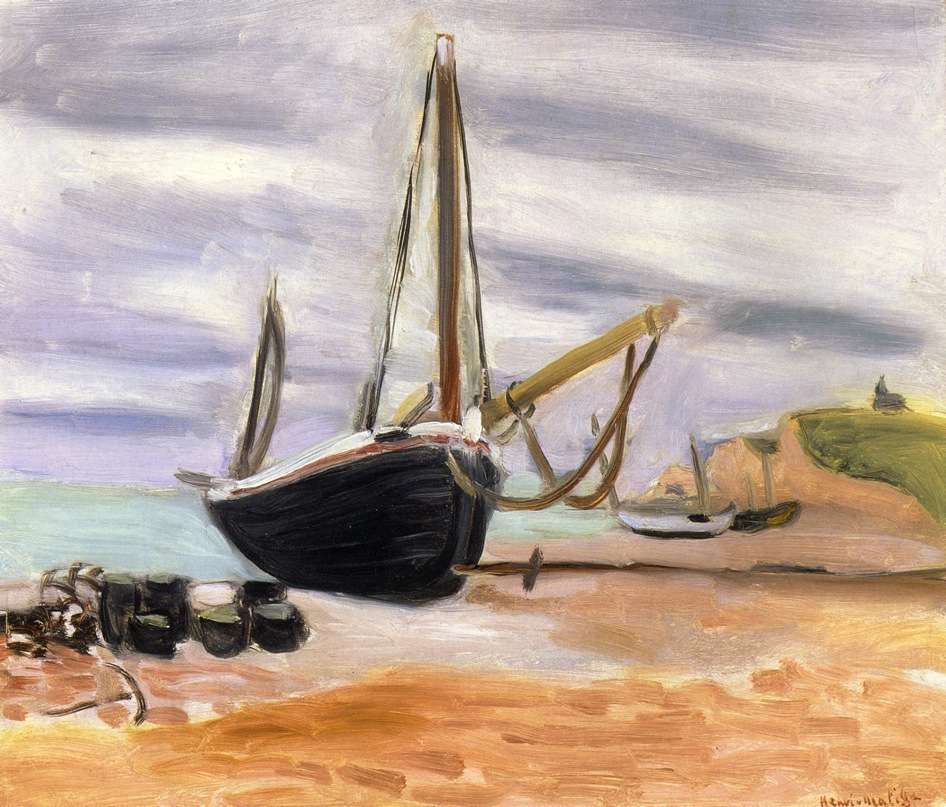 Henri Matisse - Boats at Etretat 1920